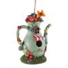 Accent Plus Fanciful Tall Teapot Birdhouse