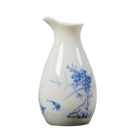 Ceramic Japanese Sake Pot Porcelain Sake Bottle Traditional Liquor Wine Jug #09